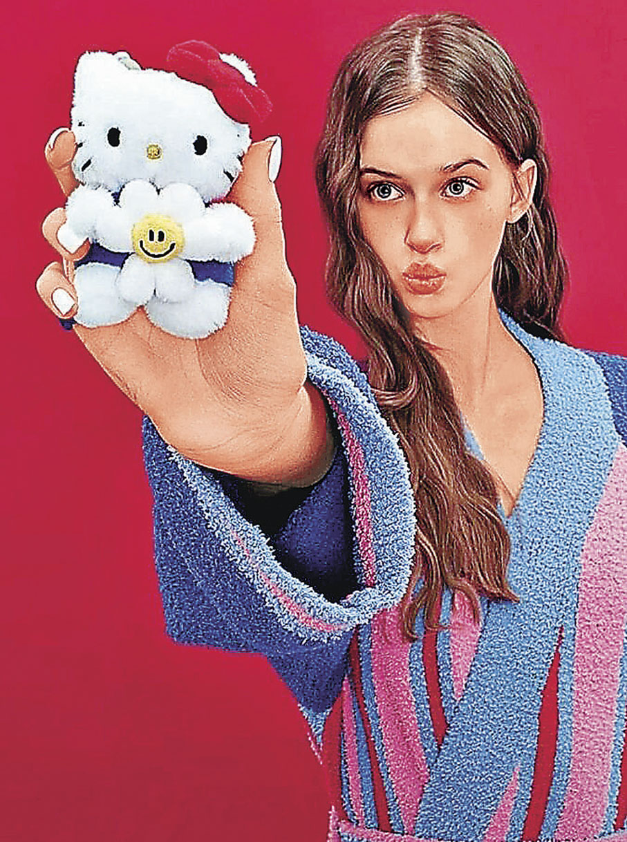 ■Hello Kitty聯名可愛掛飾。