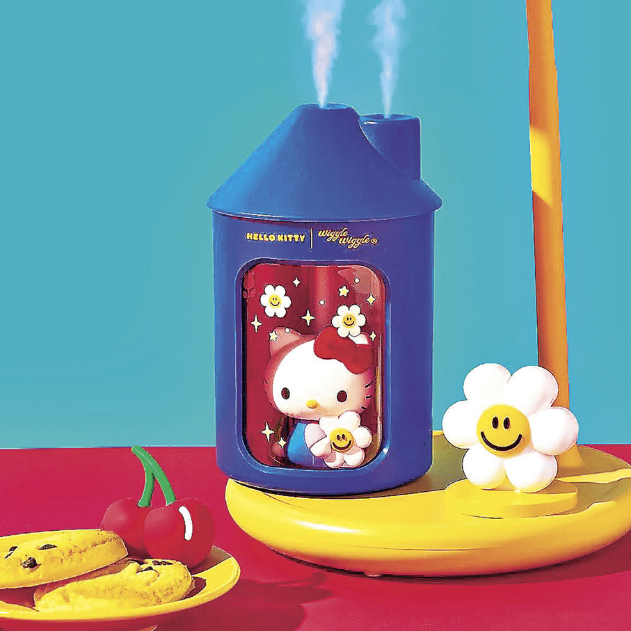 ■小屋造型的室內加濕器。