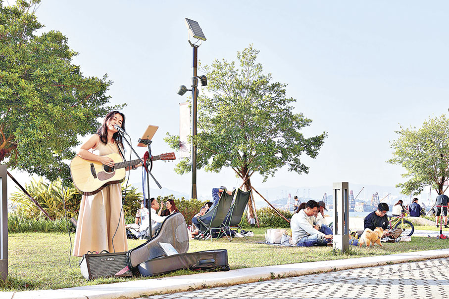 ■精彩的街頭表演。