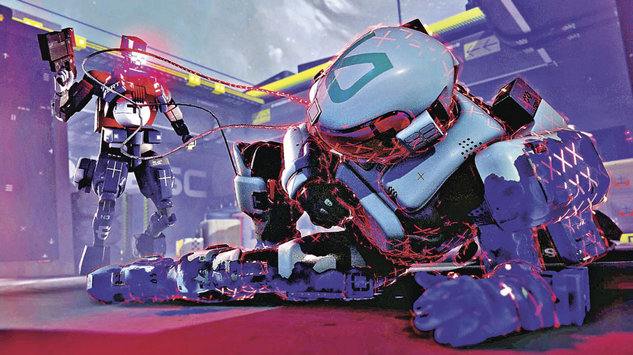 ■玩家需應對地圖上強力的AI敵人。