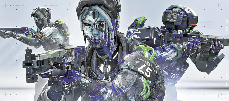 ■定位不同的「疾行者軀殼」。