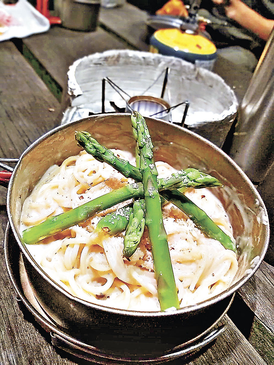 ■炒意粉色香味俱全。