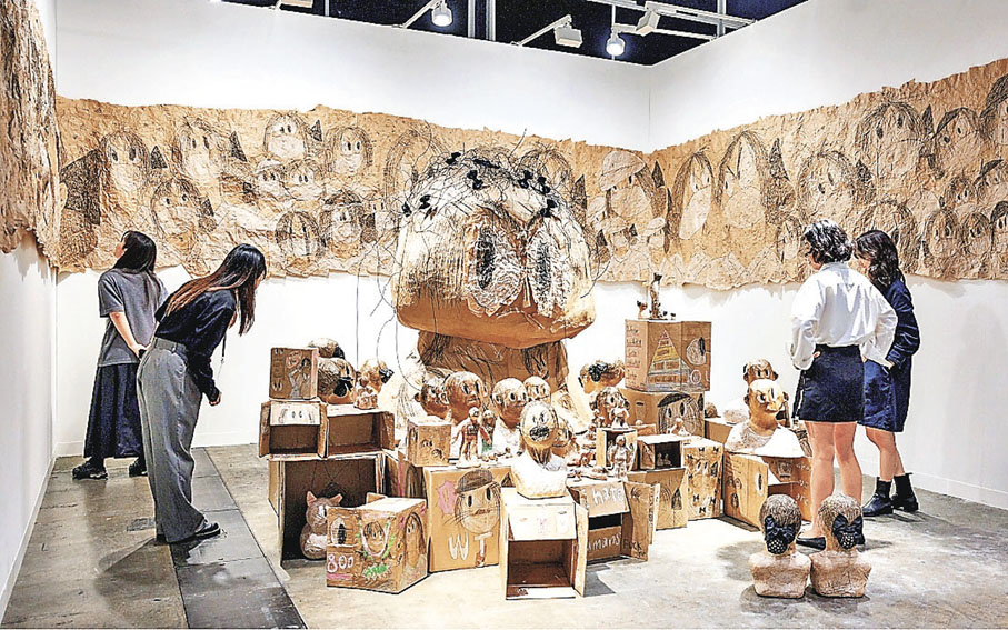 ■「藝術探新」展區專為新晉藝術家及藝廊而設。