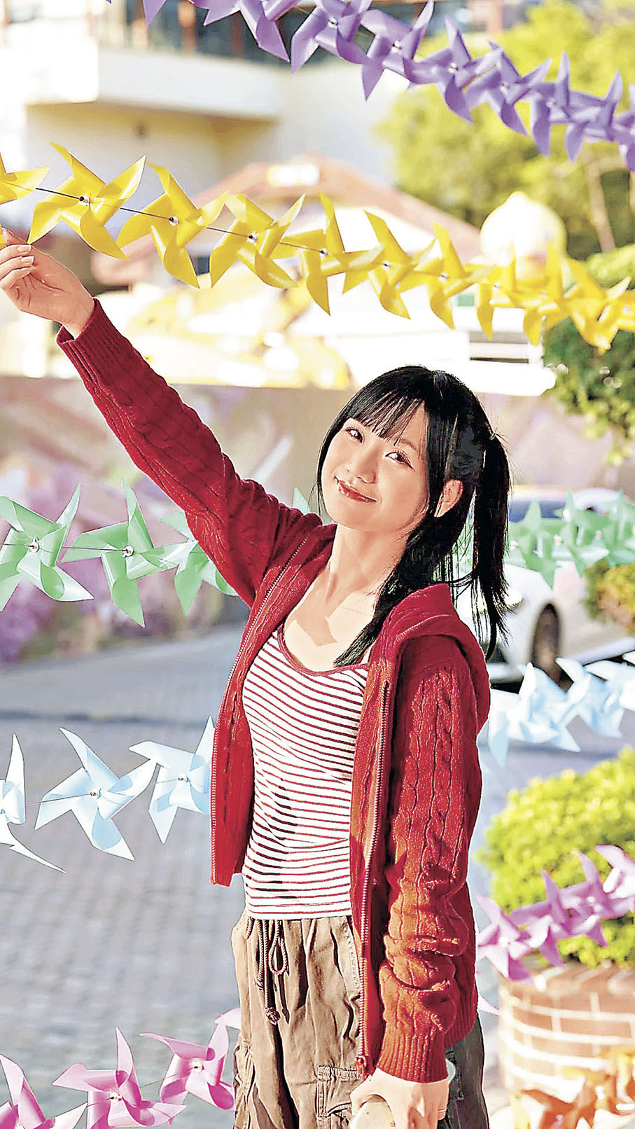 ■以鮮色打扮遊覽莊園，打卡更出片。  小紅書@酒葉千紗