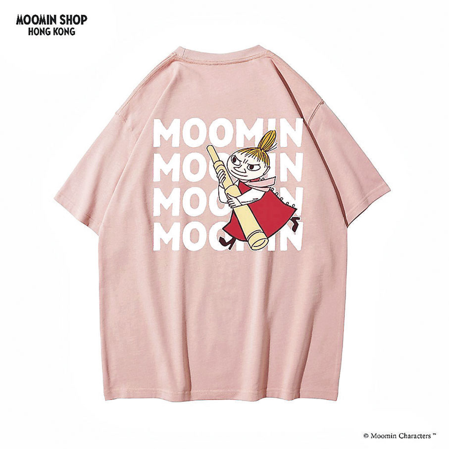 ■衣服上有可愛的姆明一族圖案點綴。