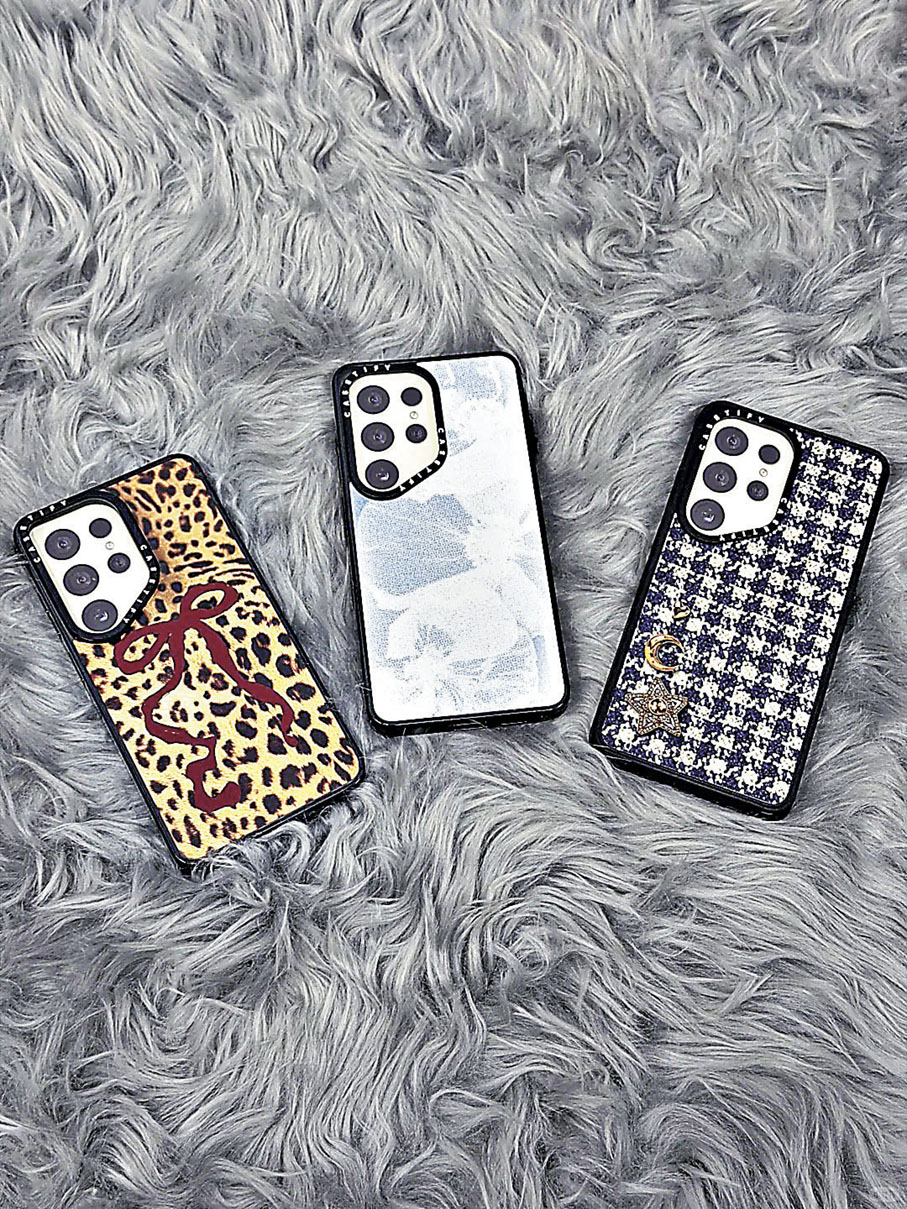 ■聯乘款手機殼，甜美又型格。