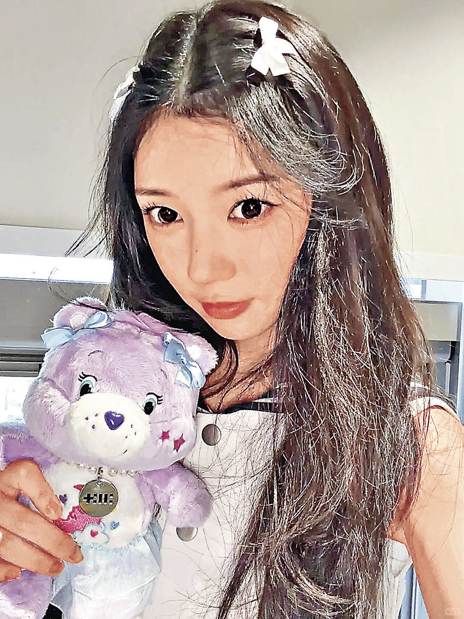 ■成員MOKA也打扮成Care Bears的樣子。
