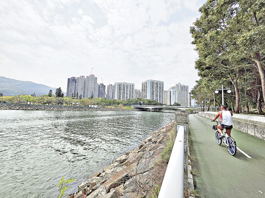■大埔海濱公園單車徑景色優美。