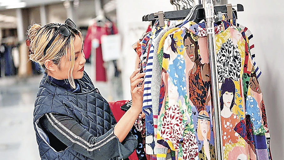 ■選購高質二手時裝。
