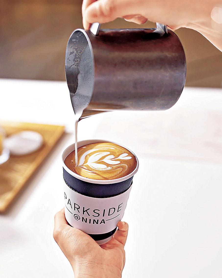 ■PARKSIDE@NINA特調飲品提神醒腦。