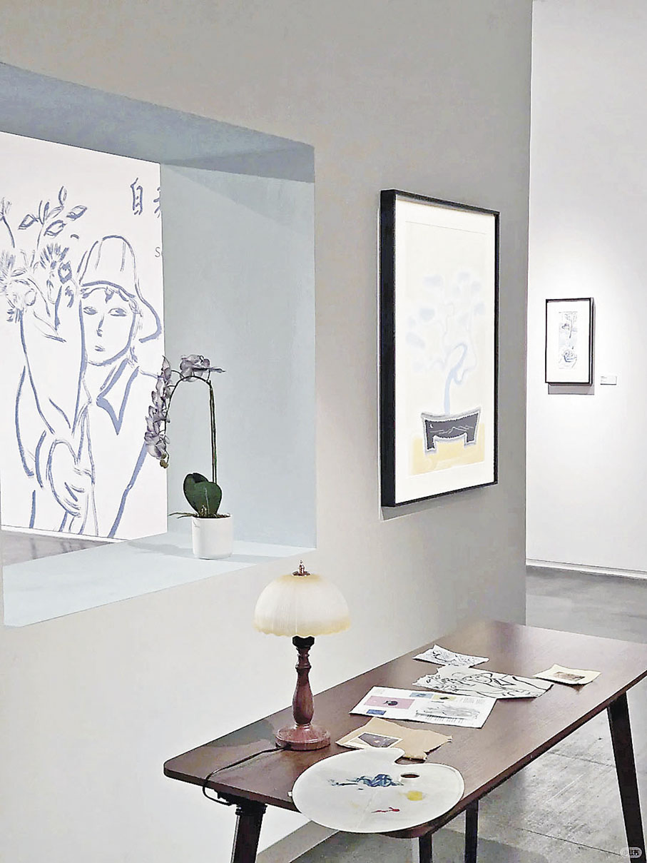 ■藝術中心不定期會舉行畫展。  小紅書@麻糬有個窩