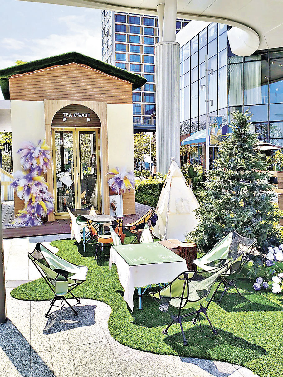 ■走進杉林營地也能夠洗滌心靈。  小紅書@竹子