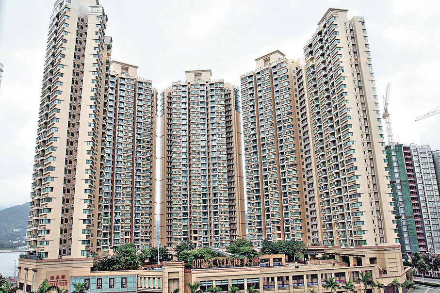 ■馬鞍山海典灣近期首錄買家追價二手成交，三房單位獲買家以625萬元承接。   資料圖片