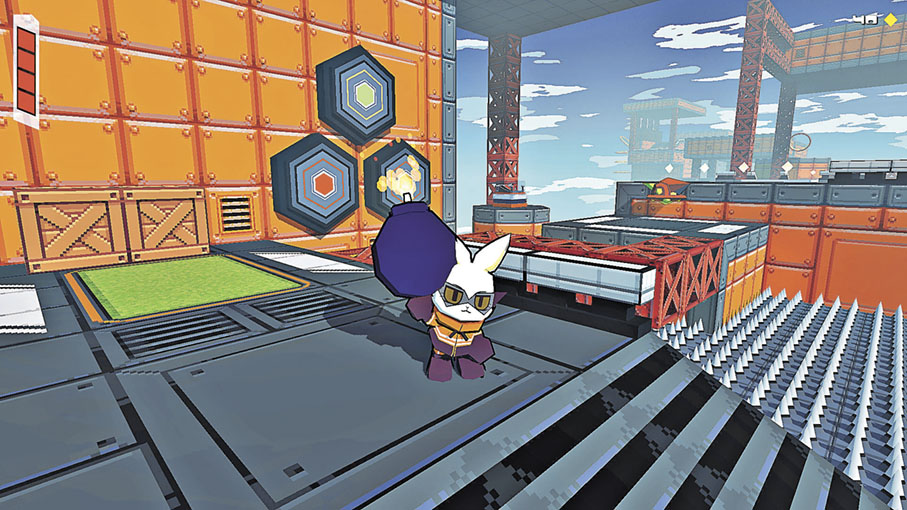 ■攻擊方式是投擲炸彈。