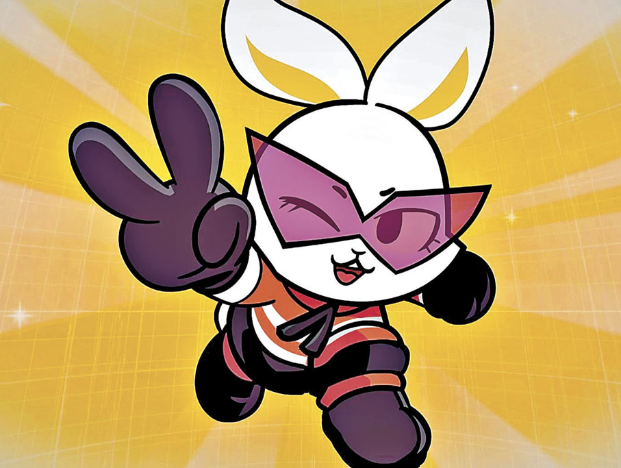 ■化身超萌兔仔展開冒險。