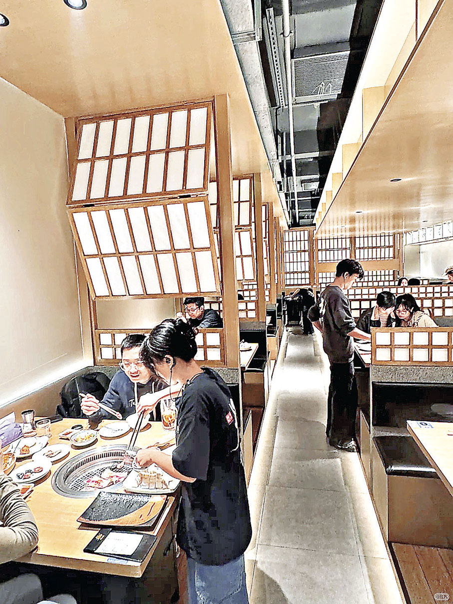 ■餐廳滿滿日系風情，用餐環境舒適。