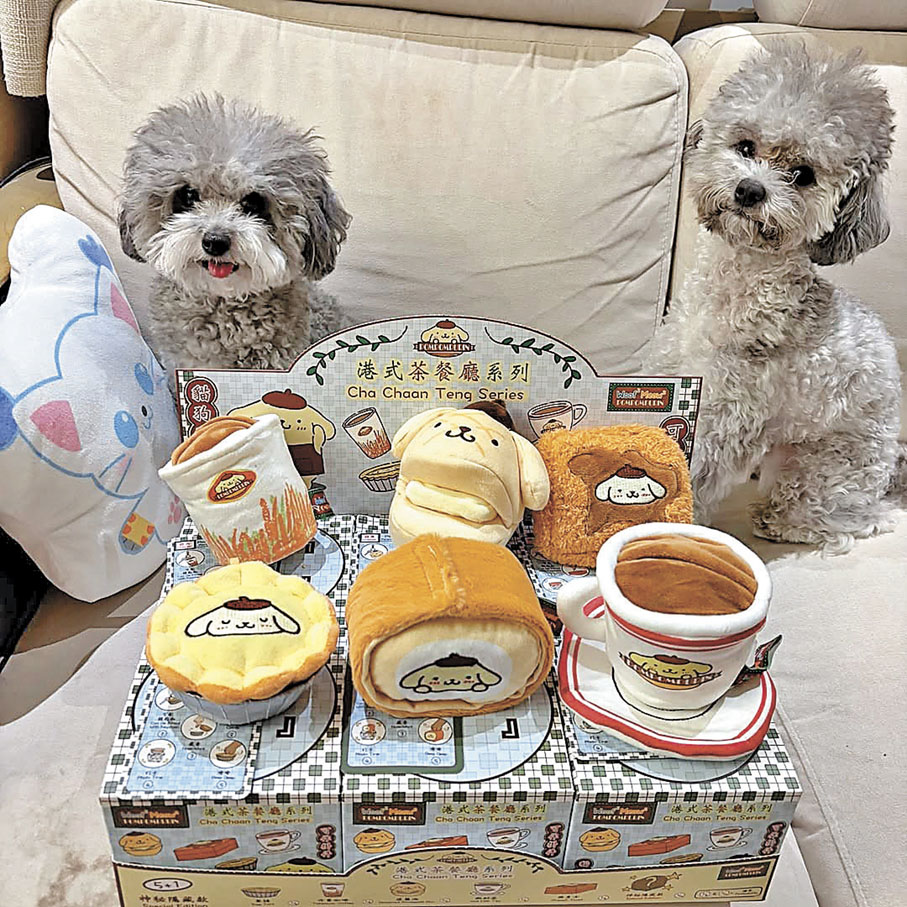 ■布甸狗茶餐廳盲盒造型精緻。