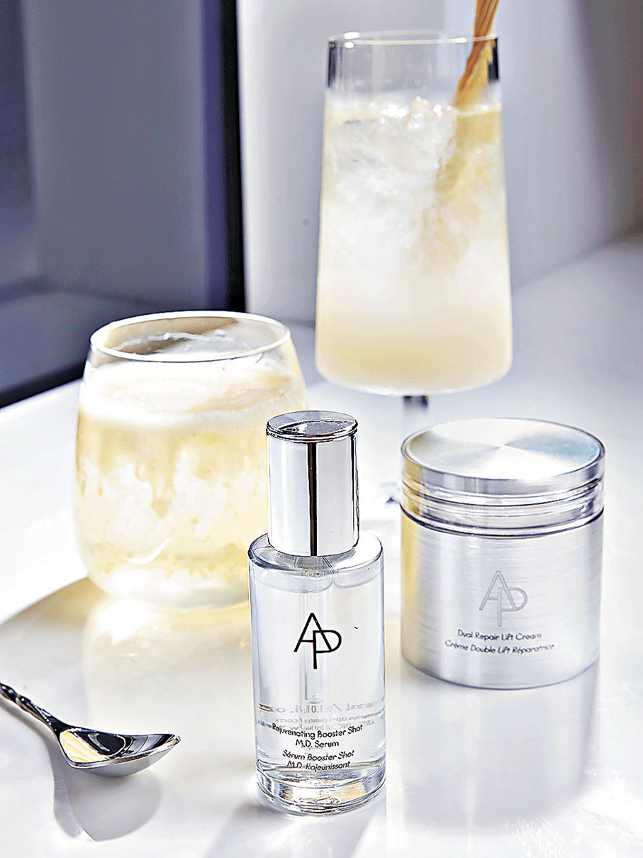 ■限定版雞尾酒以美肌成分作為創作靈感。