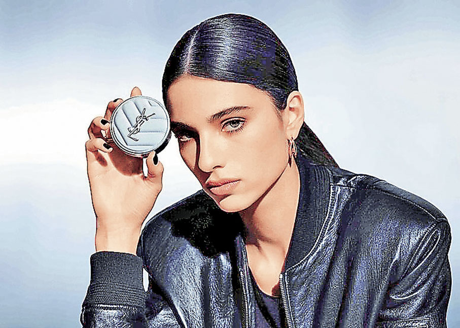 ■YSL「冰」氣墊適合油性肌膚。
