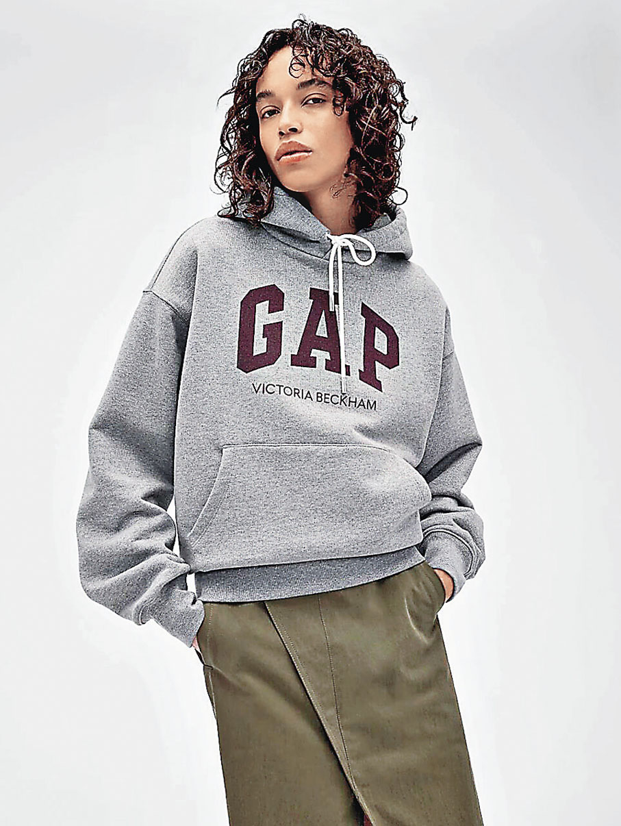 ■Victoria X Gap推出一系列聯名單品。