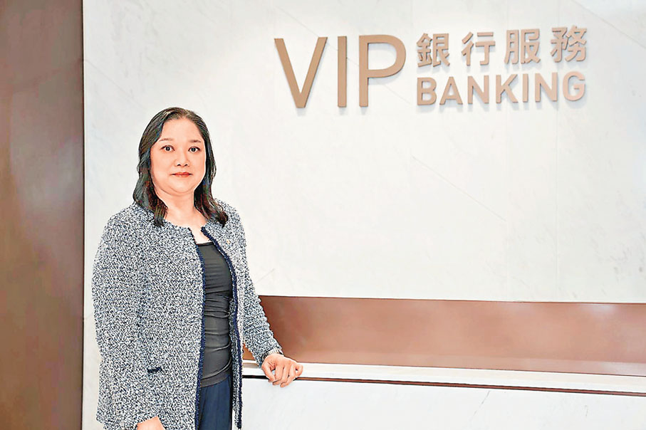 ■大新銀行張浩欣表示，該行的財富管理服務聚焦高資產值客戶層。
