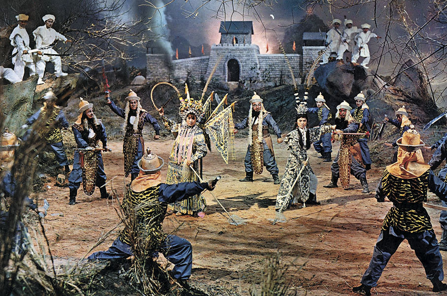 ■陳寶珠在《樊梨花》中展現扎實武場功架。