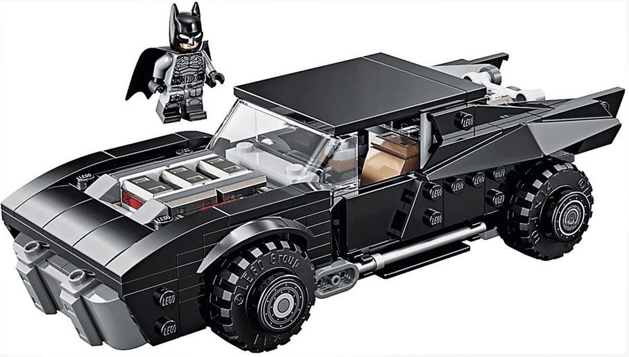 ■LEGO《蝙蝠俠 》蝙蝠車玩具。