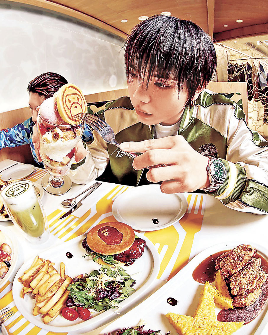 ■店內的餐點有BABY MILO元素。