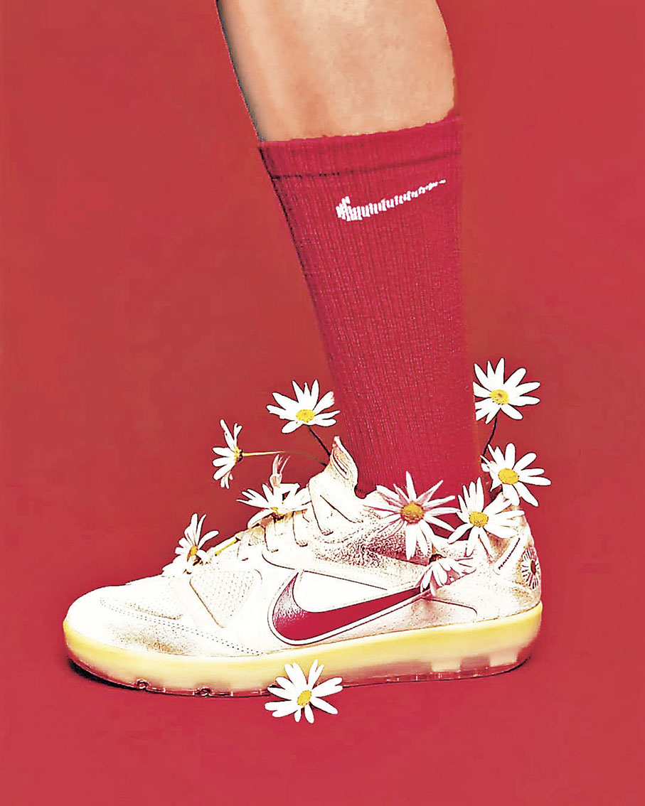 ■PEACEMINUSONE x Nike CryoShot鞋款。