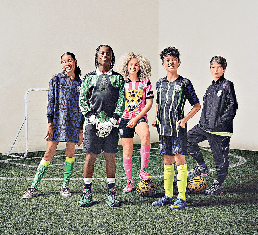 ■Nike Football x LEGO系列為足球裝備增添玩味。