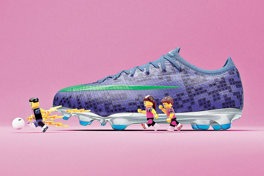 ■Nike Jr. Mercurial Vapor Pro以速度性能為核心。
