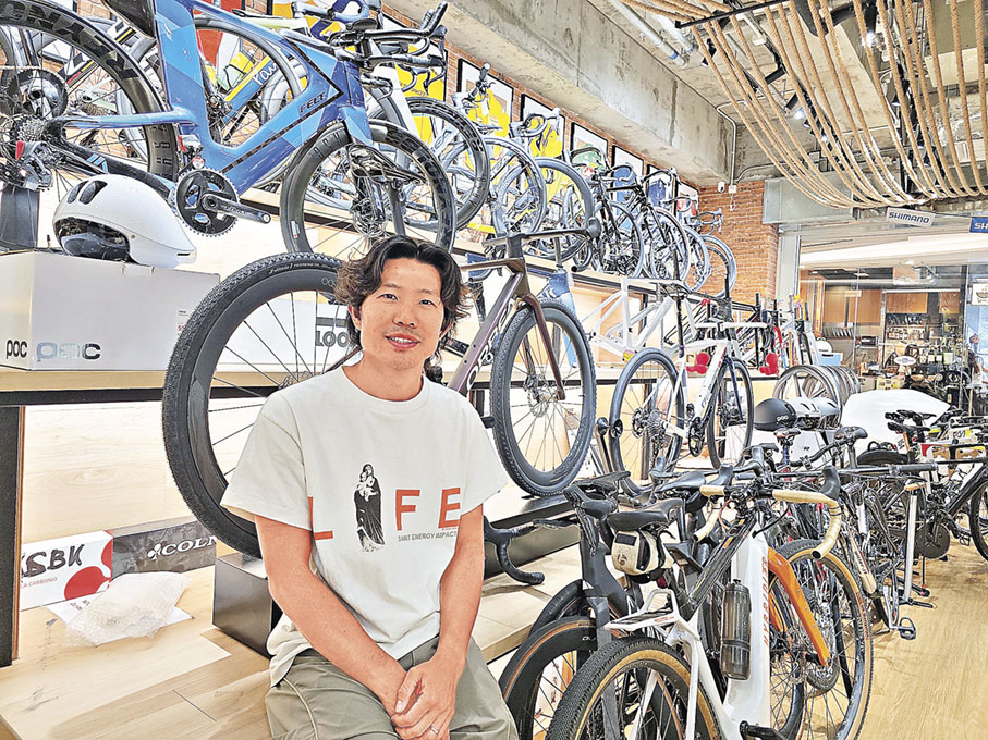 ■鄧宏業指大欖越野單車徑有不同難度，不同程度的車手都能樂在其中。