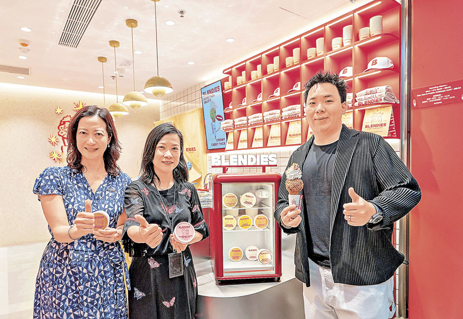 ■新店店面美觀。 政府新聞處圖片