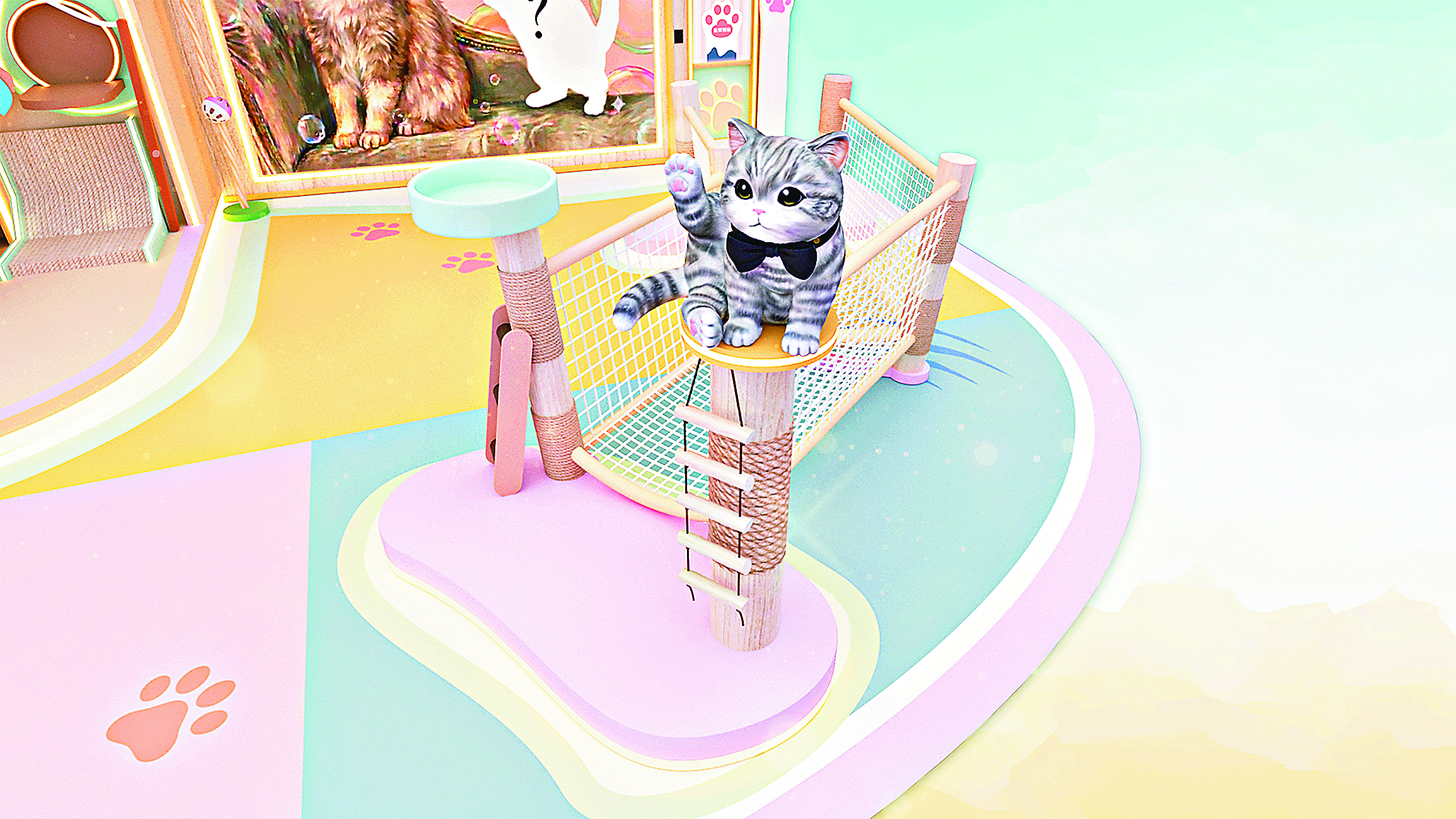 ■猫咪凌空步道