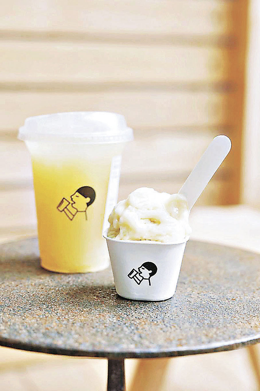 ■「楊桃油柑喜拉朵」以 Gelato 的形態重新演繹經典特調果茶「楊桃三重甘」。