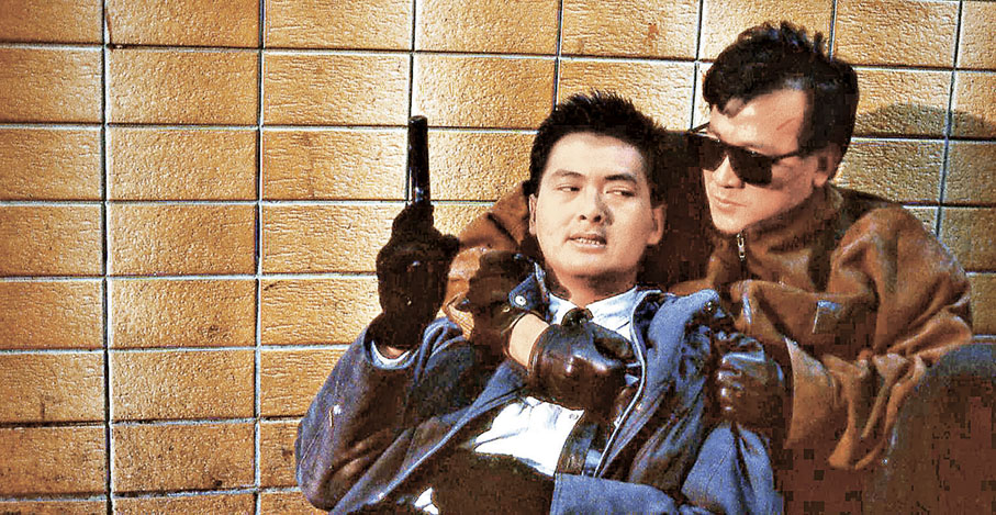 ■《龍虎風雲》（1987）演繹警匪情誼。