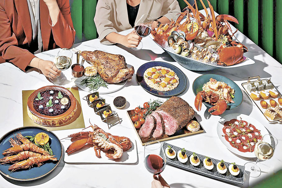 ■ Food Studio自助餐陣容豐盛。