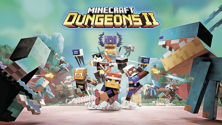 ■於《Minecraft Dungeons II》開展全新冒險。