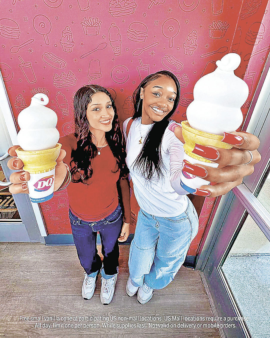 ■Dairy Queen是美國人氣雪糕品牌。