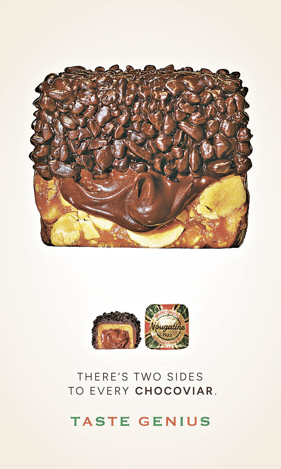 ■Chocoviar Nougatine 焦糖榛子碎朱古力