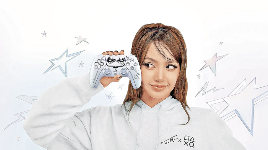 ■BLACKPINK Lisa與Playstation合作。