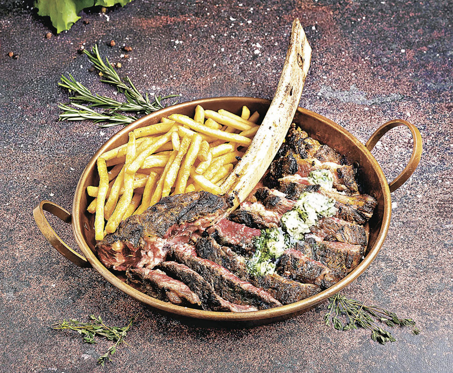■Flat Iron Steak主打各式牛扒。