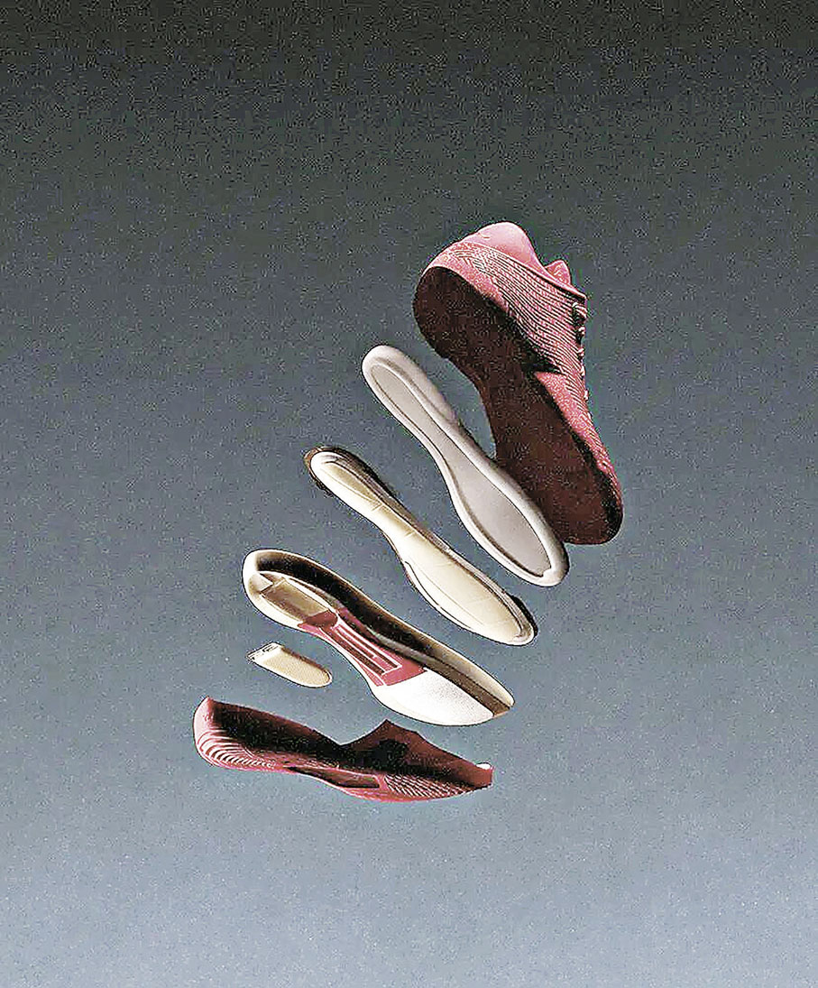 ■Air Jordan 41 首次採用3D Nano Print鞋面技術，帶來穩固舒適的包覆體驗。