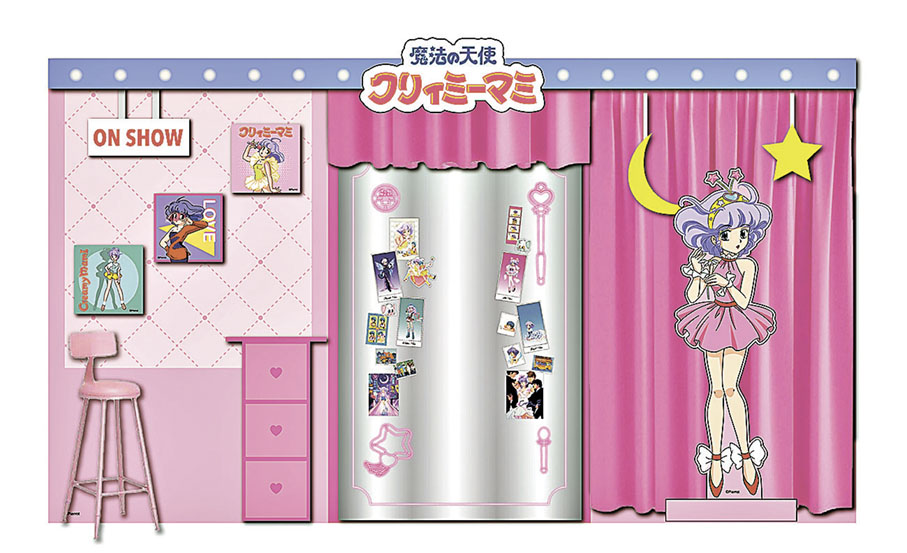 ■期間限定店如同專屬後台化妝間。