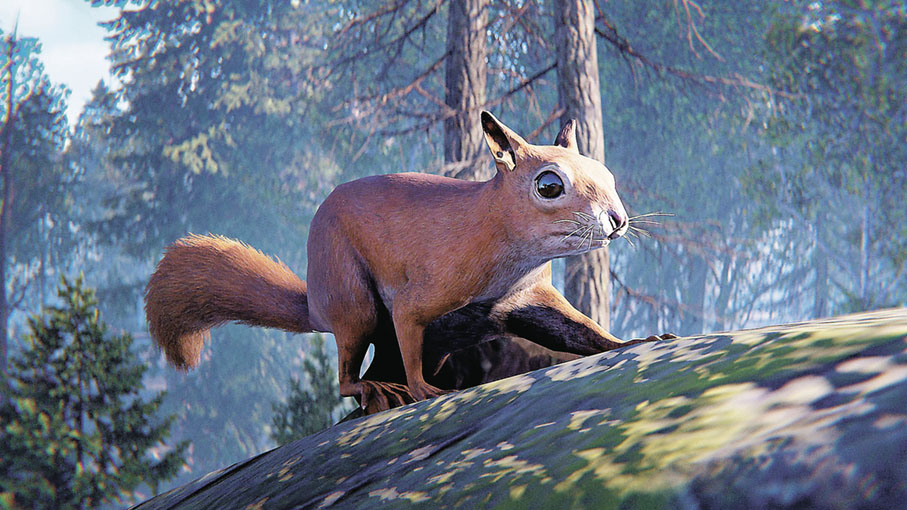 ■《Rust》中還加入了小松鼠。