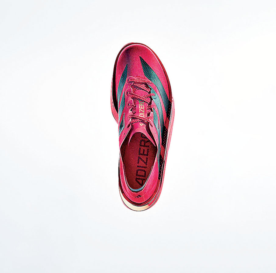 ■Adidas Adizero Adios Pro 5 首度在 Pro 系列加入全新ENERGYRIM 碳環結構。