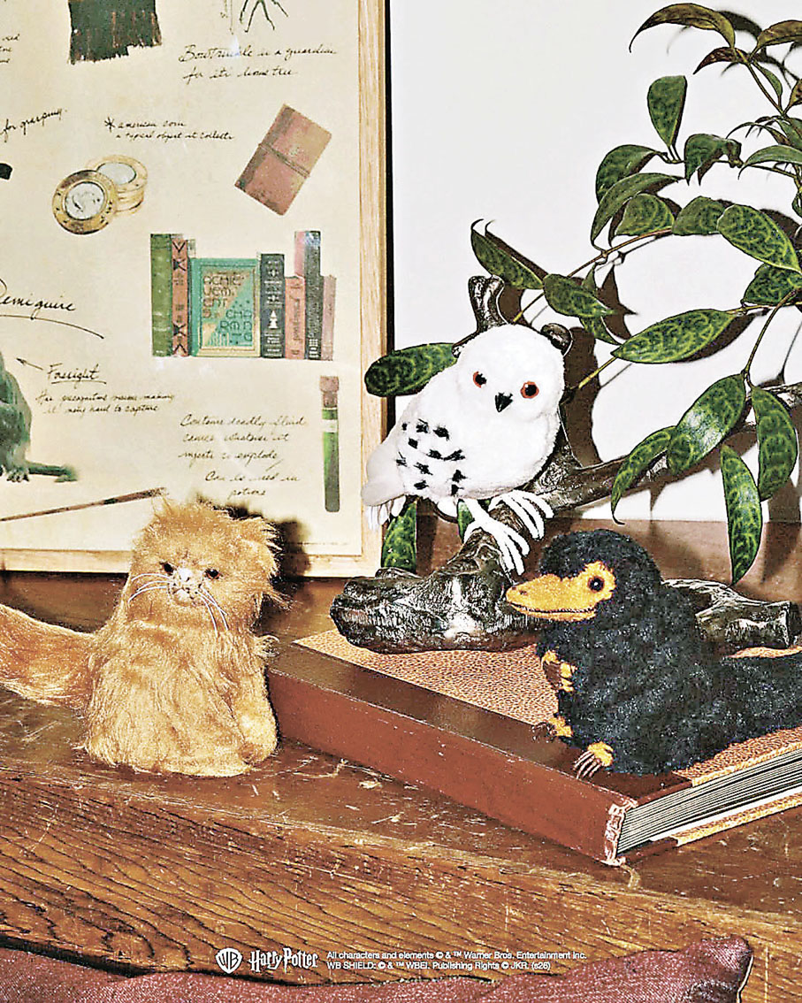 ■《Fantastic Beasts》中可愛的玻璃獸（右）。