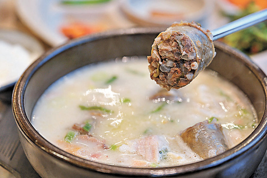 ■密陽是豬肉湯飯發源地。