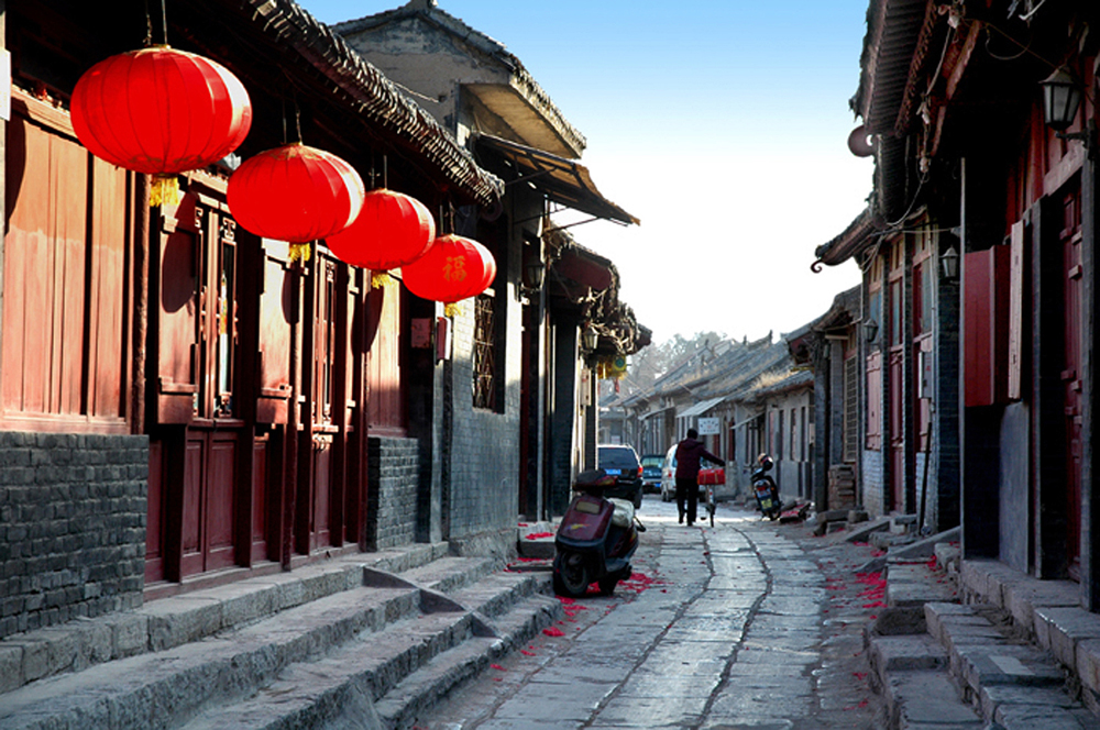 　　圖：昭德古街仍保存有當年的風貌（王志剛攝）