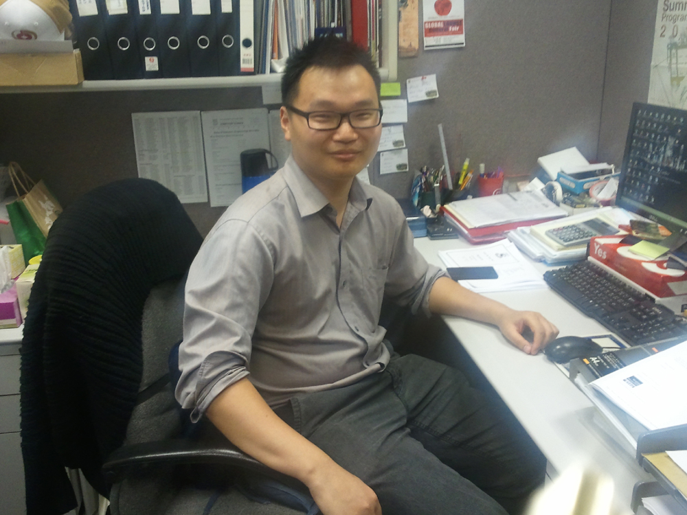 　　圖：王力拓深感港大收生程序公平而合理，希望通過踏實認真工作，幫助更多有志來港求學的內地生入讀港大